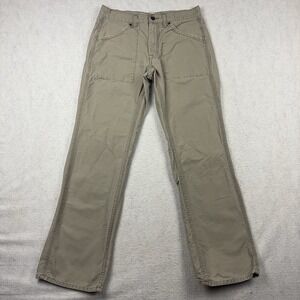 GAP Utility Jeans Men's 32x34 (Fits 31x33) Beige Straight Leg Pants Y2K Vintage